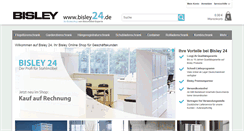 Desktop Screenshot of bisley24.de